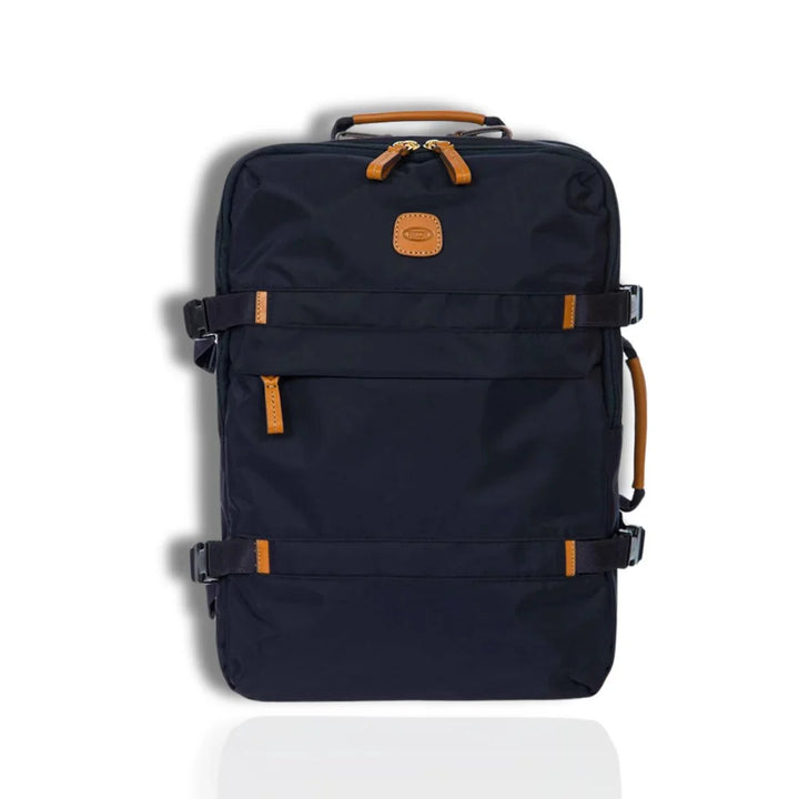 Voorkant van de Bric's underseater rugzak Navy #kleur_navy