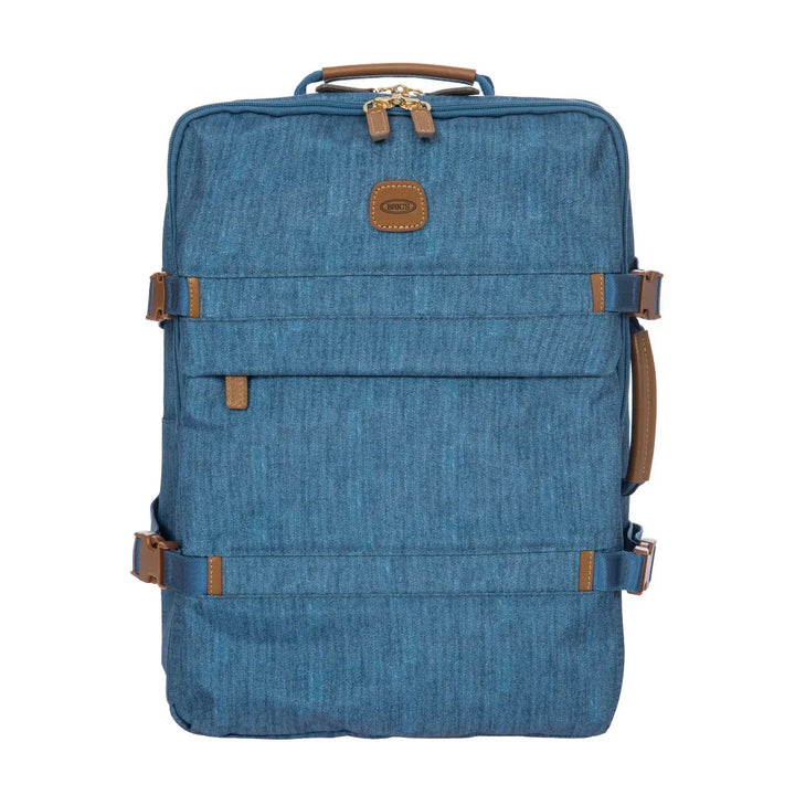 Voorkant van de Bric's underseater rugzak jeans #kleur_jeans