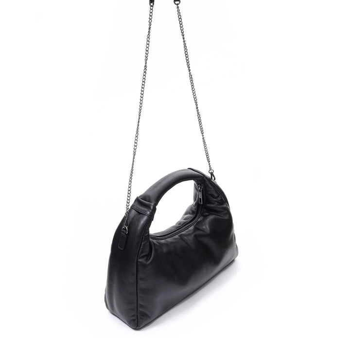 Voorzijde Nunoo Dandy puffed sheep black #kleur_black