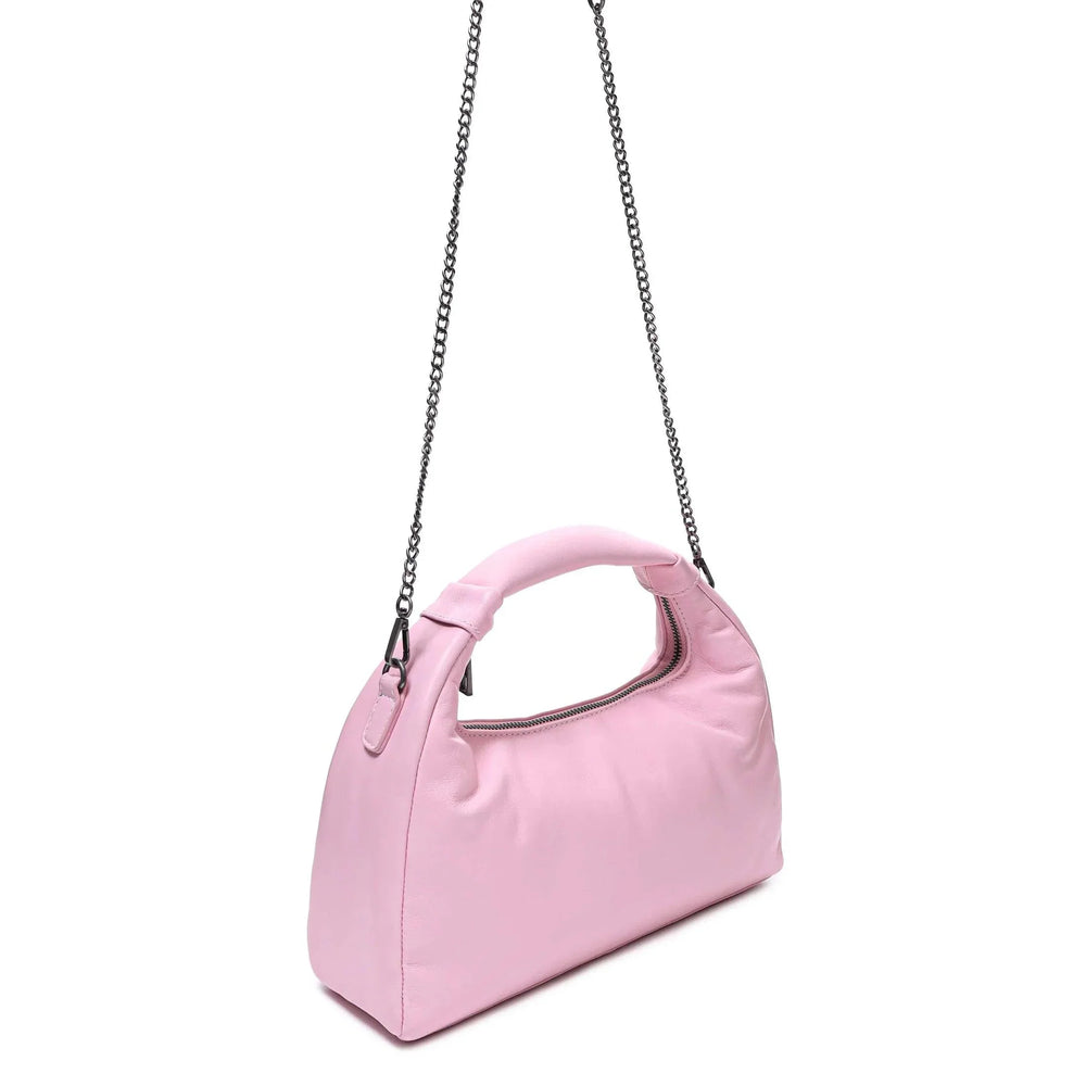 Voorzijde Nunoo Dandy puffed sheep lichtroze #kleur_lichtroze