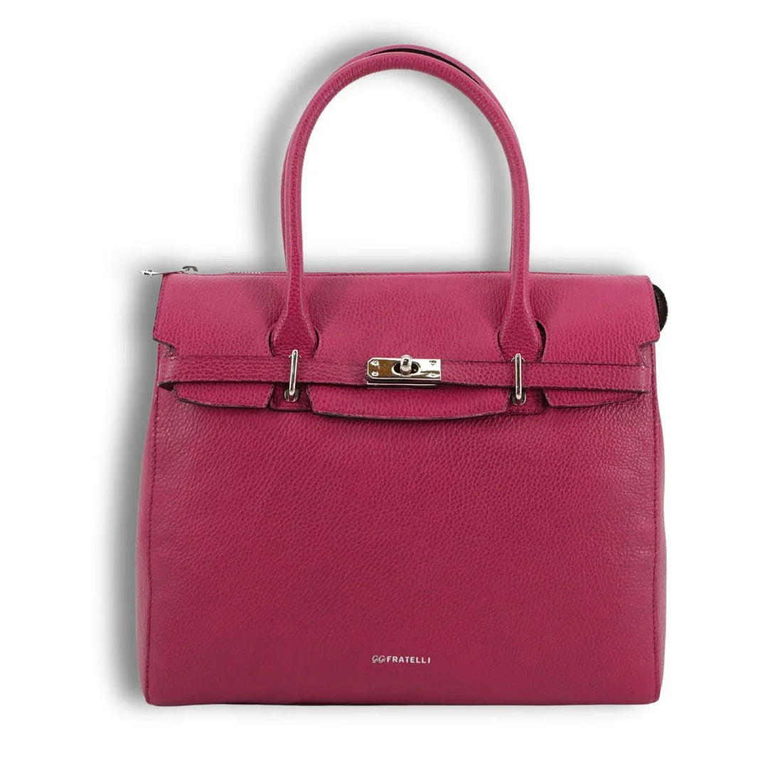 Voorkant van de Gigi Fratelli ROM0037 Business shopper 13 inch roze #kleur_roze