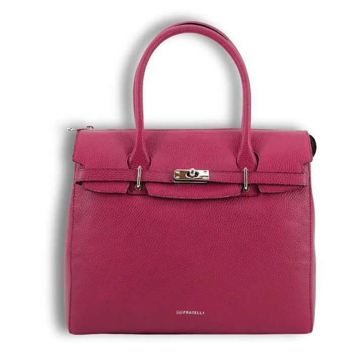 Voorkant van de Gigi Fratelli ROM0037 Business shopper 13 inch roze #kleur_roze