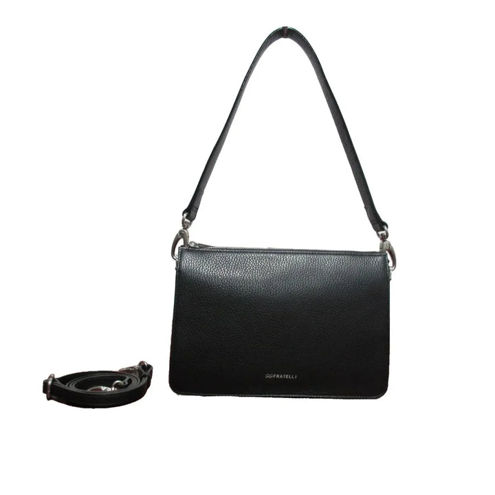 Voorkant Gigi Fratelli ROM0174 schoudertas zwart #kleur_zwart