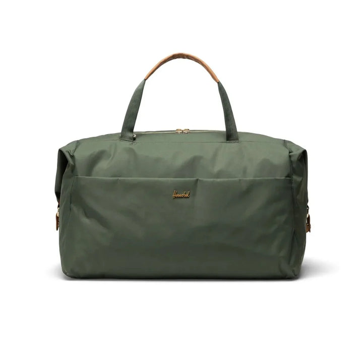 Voorkant van de Herschel Maia weekender Thyme #kleur_thyme