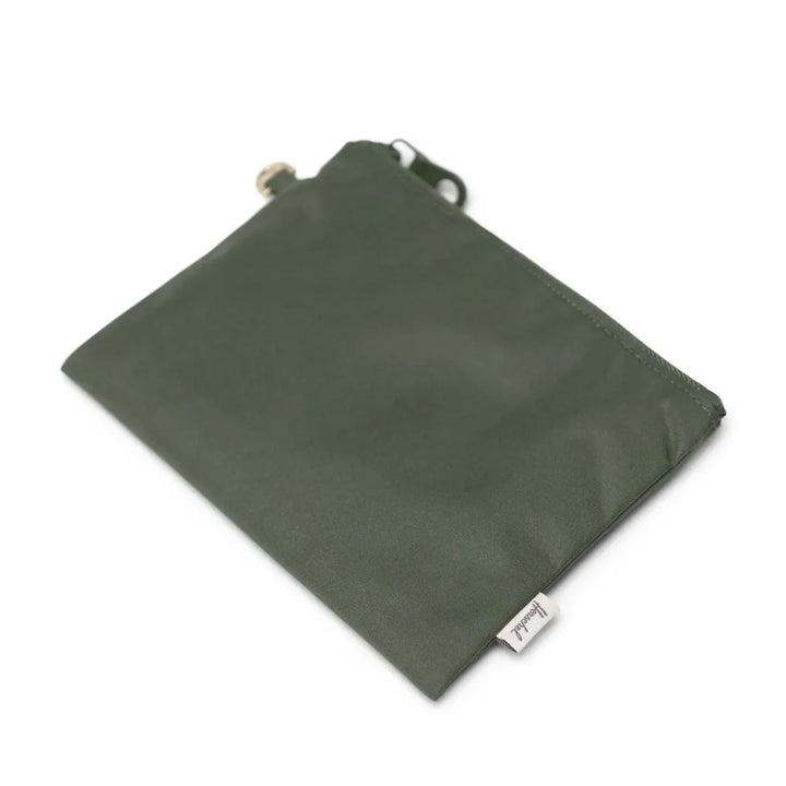 Binnenzakje van de Herschel Yara schoudertas Thyme #kleur_thyme