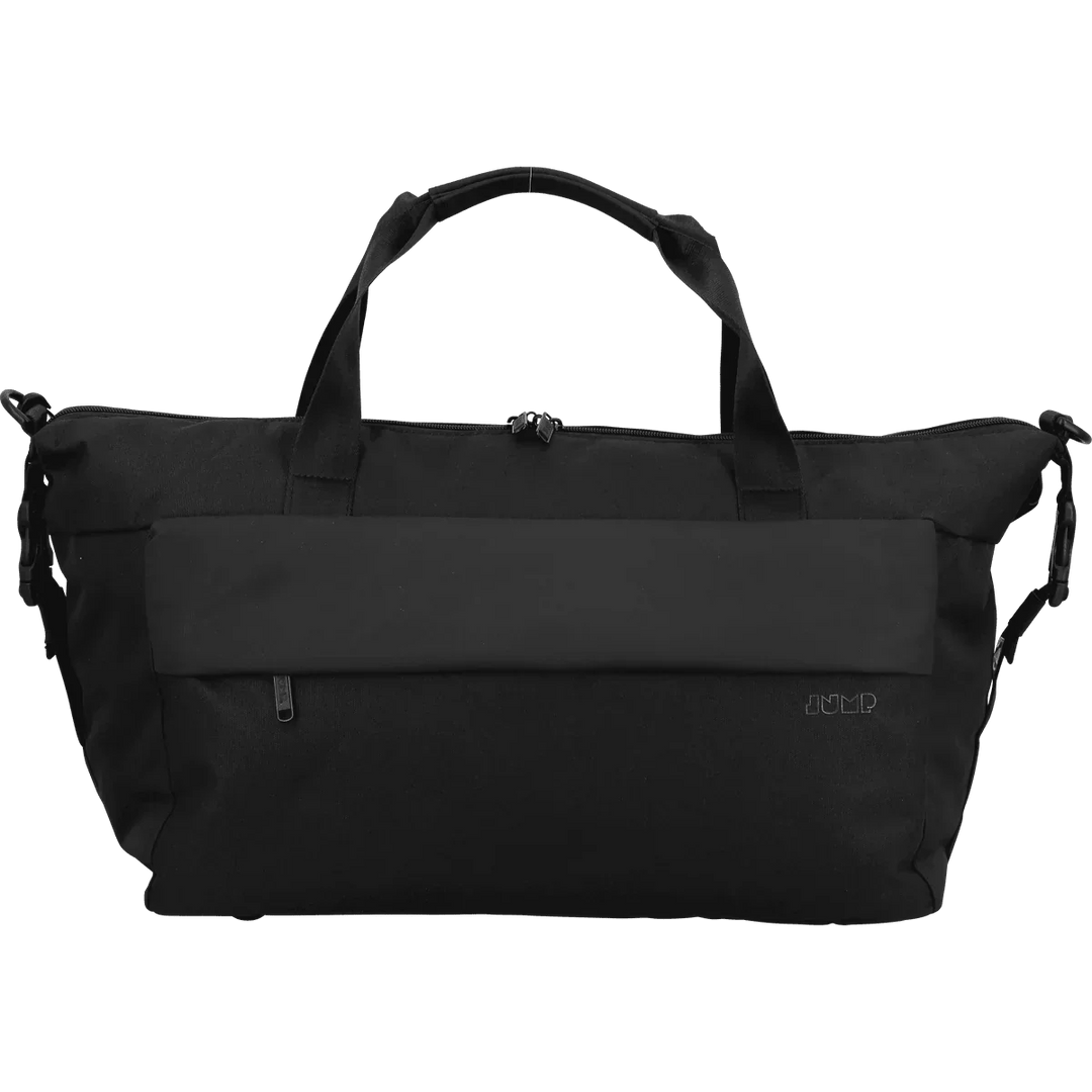 Voorkant van de Jump Dunaa weekendtas 45 zwart #kleur_zwart
