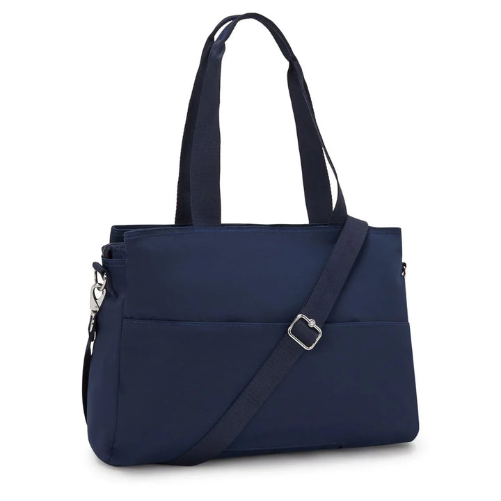 Achterkant van de Kipling Elysia work dames werktas 15,6 inch infinite-blue #kleur_infinite-blue