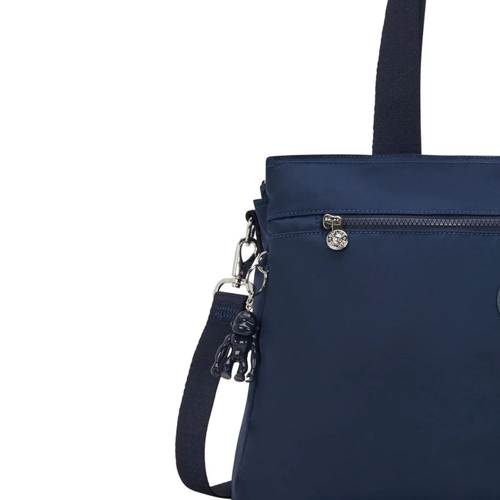 Details van het materiaal van de Kipling Elysia work dames werktas 15,6 inch infinite-blue #kleur_infinite-blue