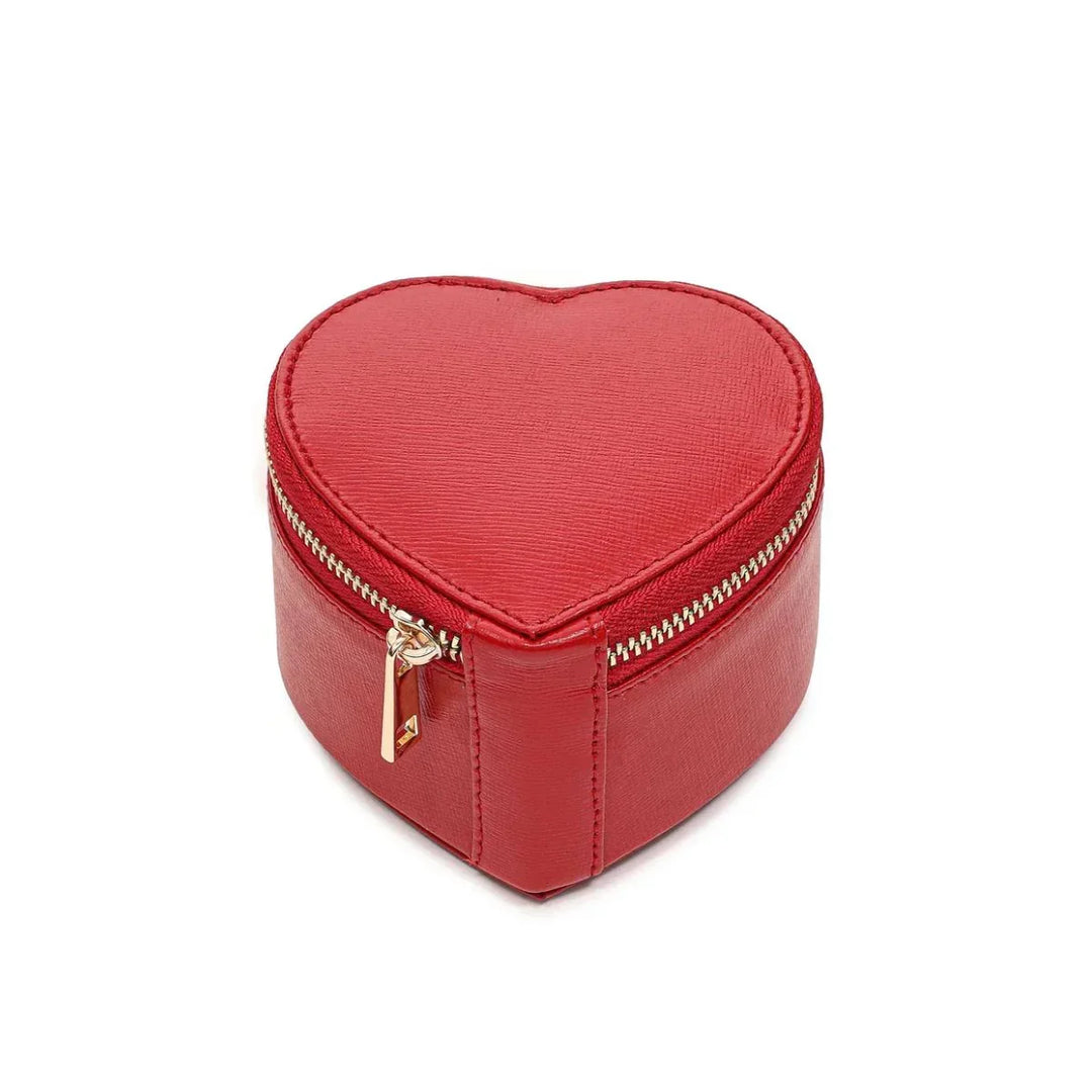 Voorkant van de Nunoo jewelry box rood #kleur_rood