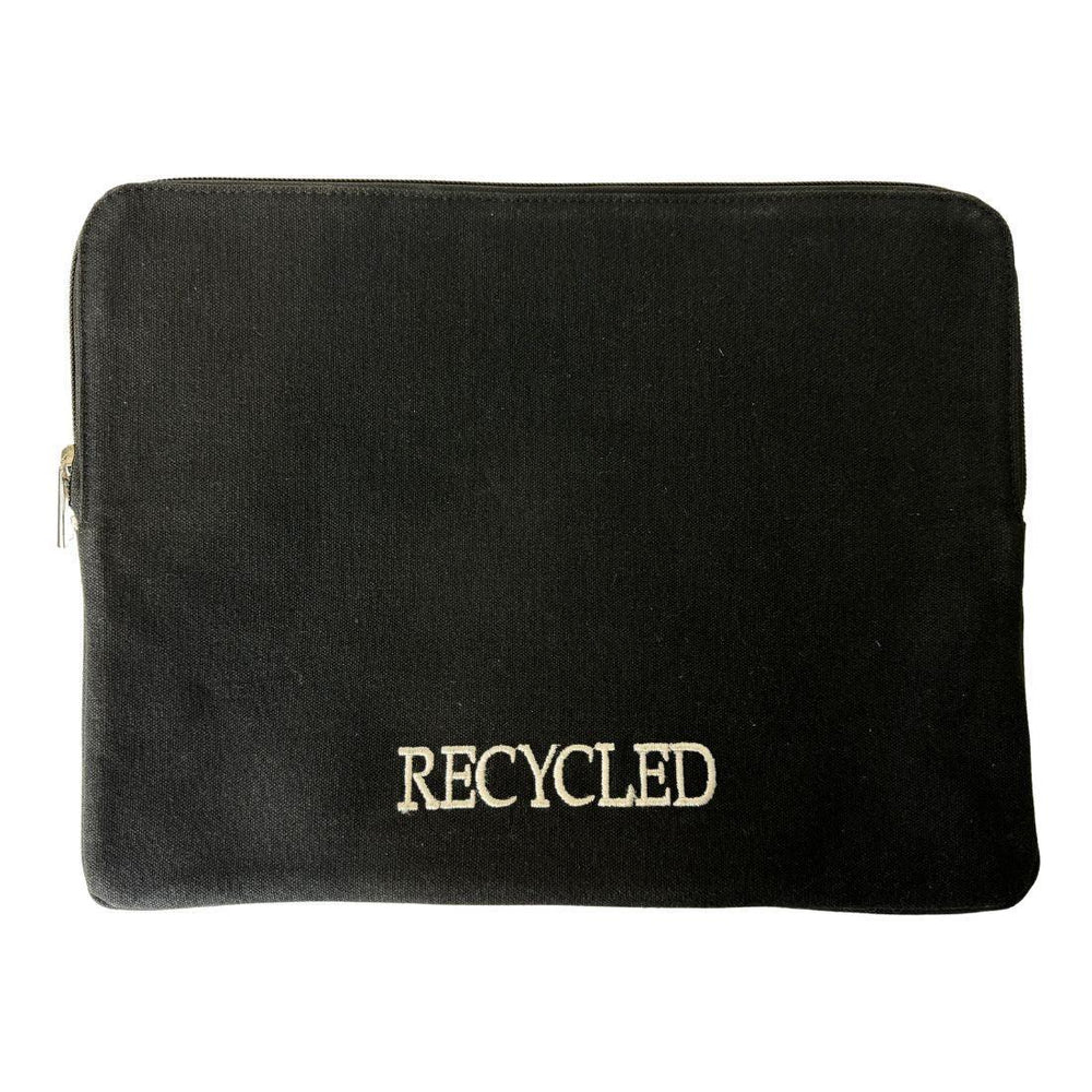Achterkant Nunoo laptop sleeve 13,6" Black #kleur_black