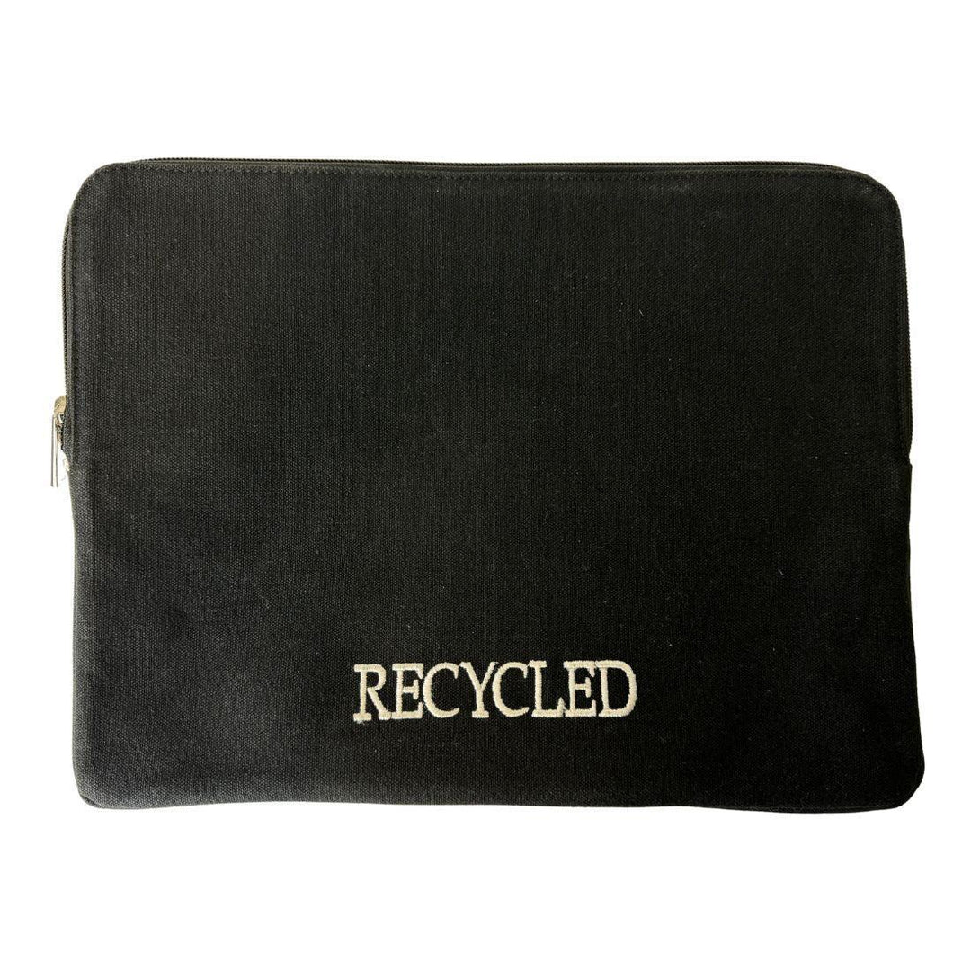 Achterkant Nunoo laptop sleeve 13,6" Black #kleur_black