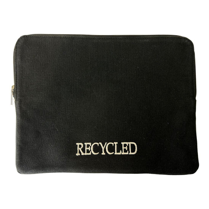 Achterkant Nunoo laptop sleeve 13,6" Black #kleur_black