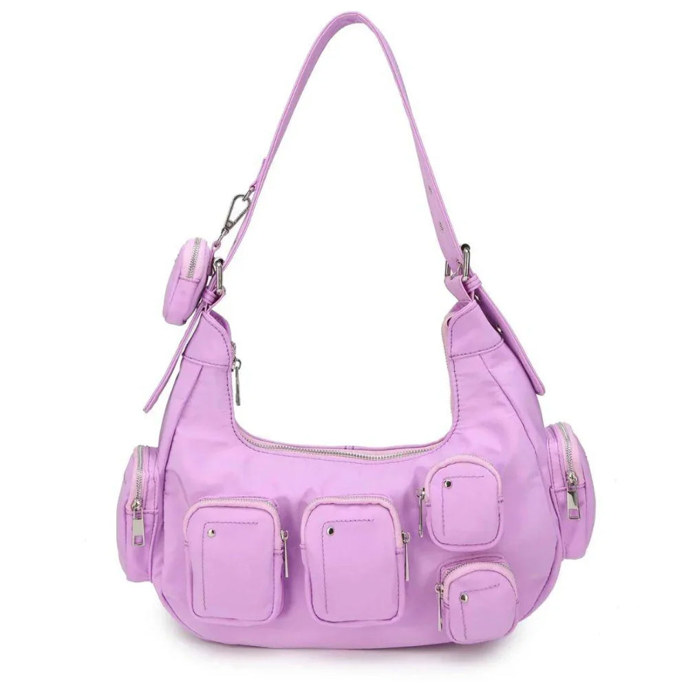 Voorkant Nunoo Sally pocket Paarss #kleur_paars
