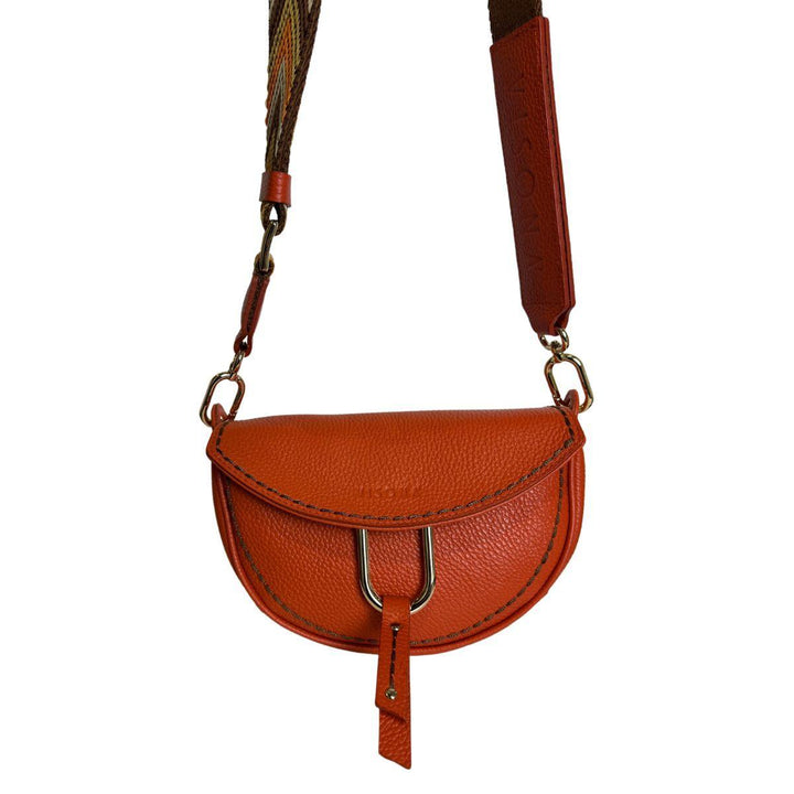 Voorkant met schouderriem #kleur_oranje