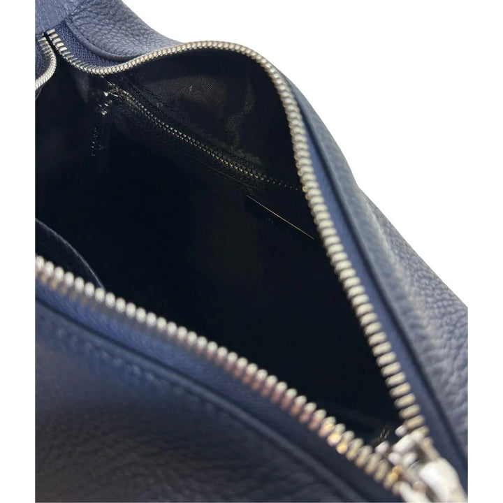 Binnenkant Plinio Visona leren schoudertas 24151 navy #kleur_navy