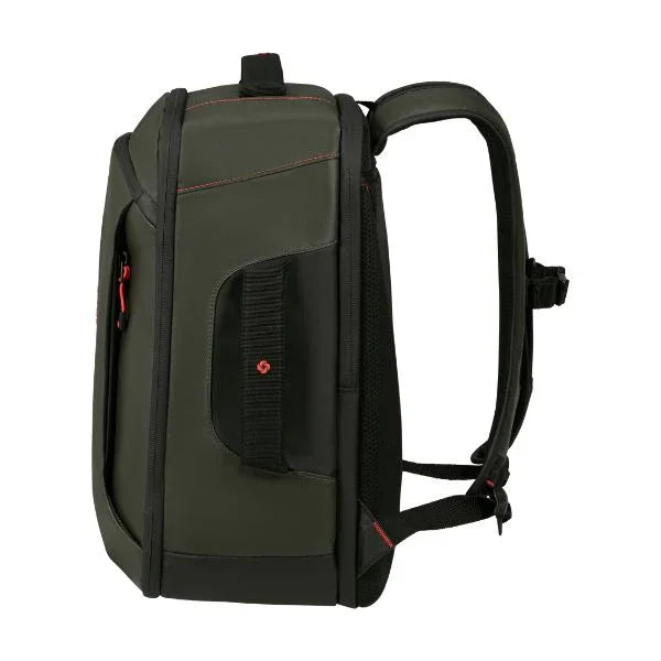 Zijkant van de Samsonite Ecodiver underseater s Donkergroen #kleur_donkergroen