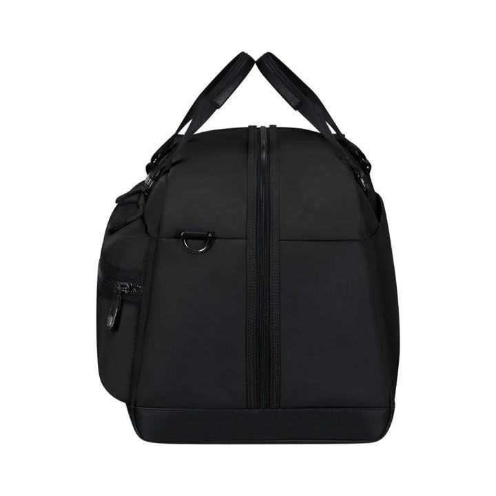 Zijkant Samsonite Relyon duffle 50 black #kleur_black
