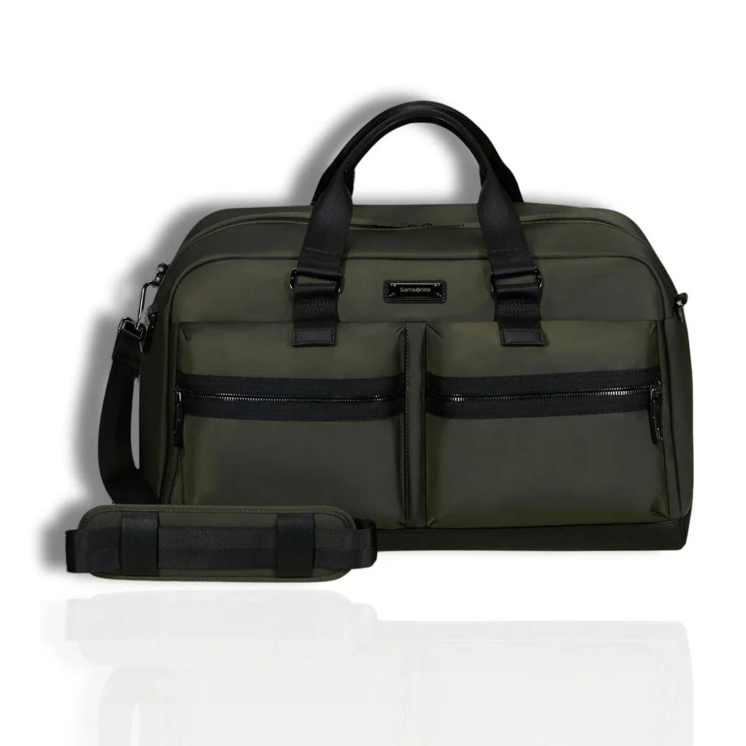 Voorkant Samsonite Relyon duffle 50 donkergroen #kleur_donkergroen