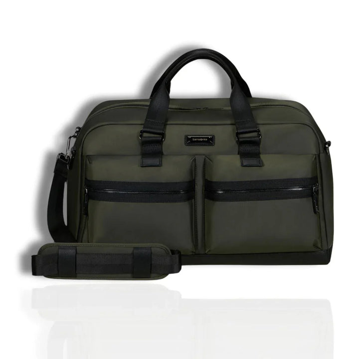 Voorkant Samsonite Relyon duffle 50 donkergroen #kleur_donkergroen