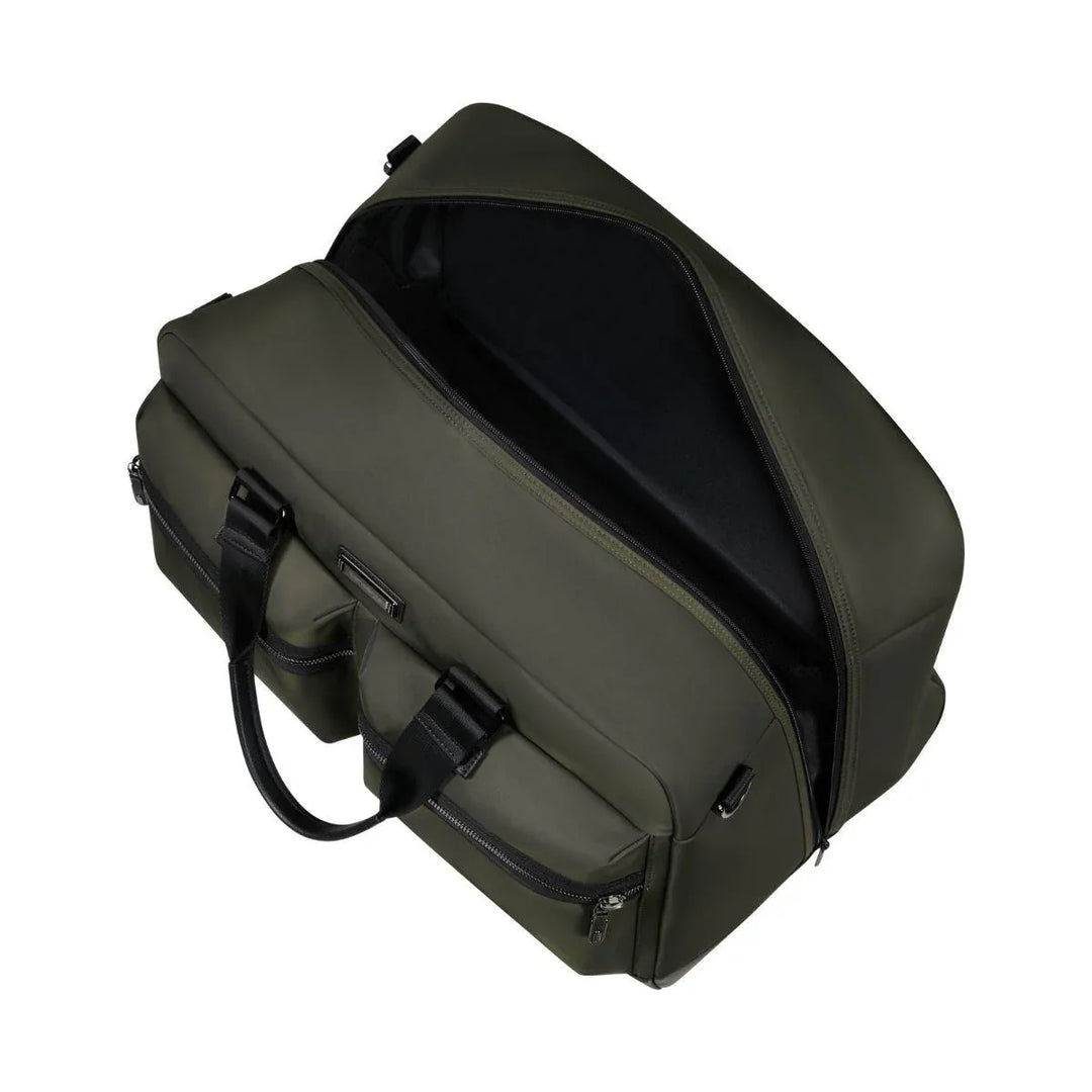Binnenkant Samsonite Relyon duffle 50 donkergroen #kleur_donkergroen