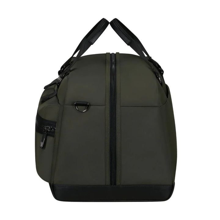 Zijkant Samsonite Relyon duffle 50 donkergroen #kleur_donkergroen