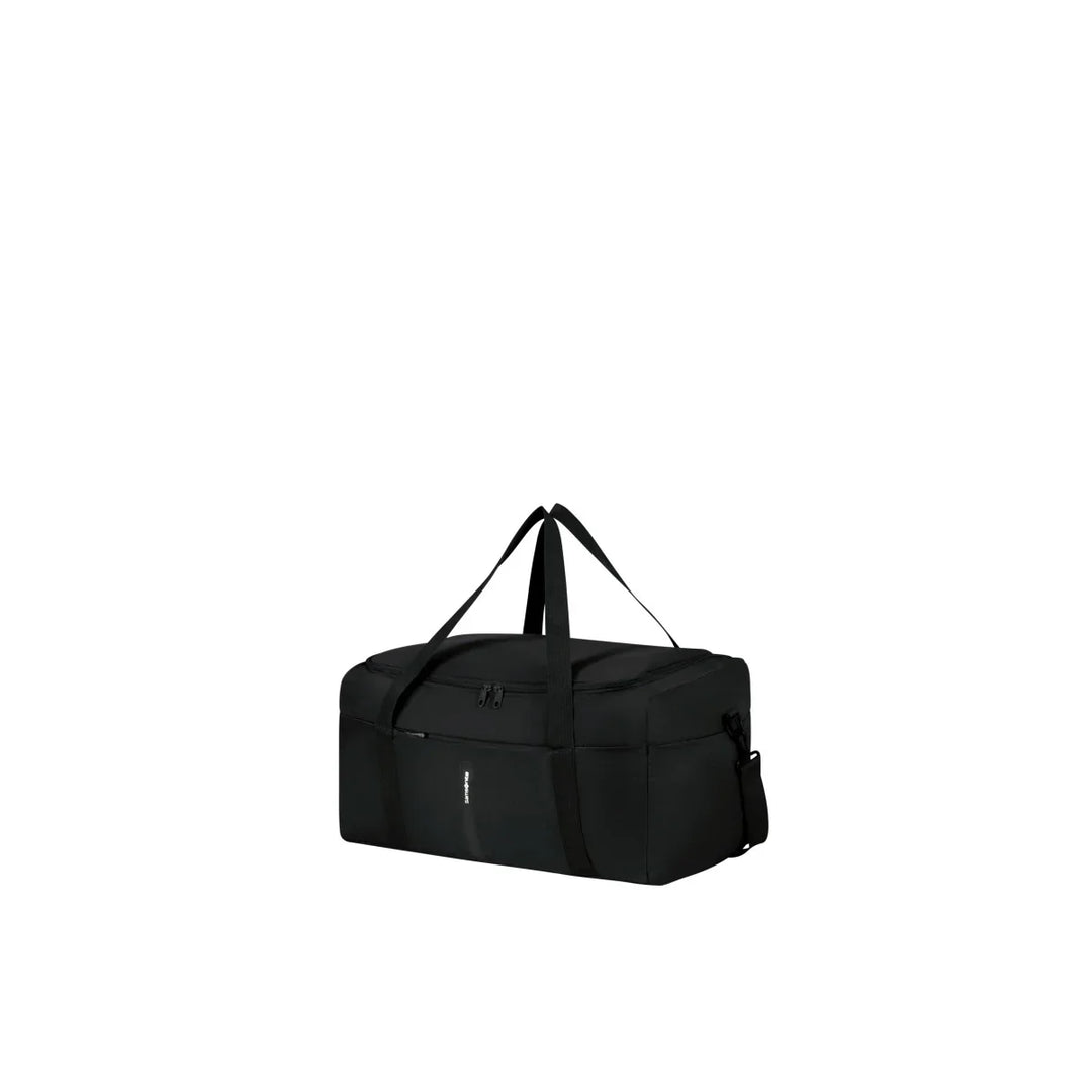 Voorzijde van de Samsonite TA Revolution duffle M black #kleur_black
