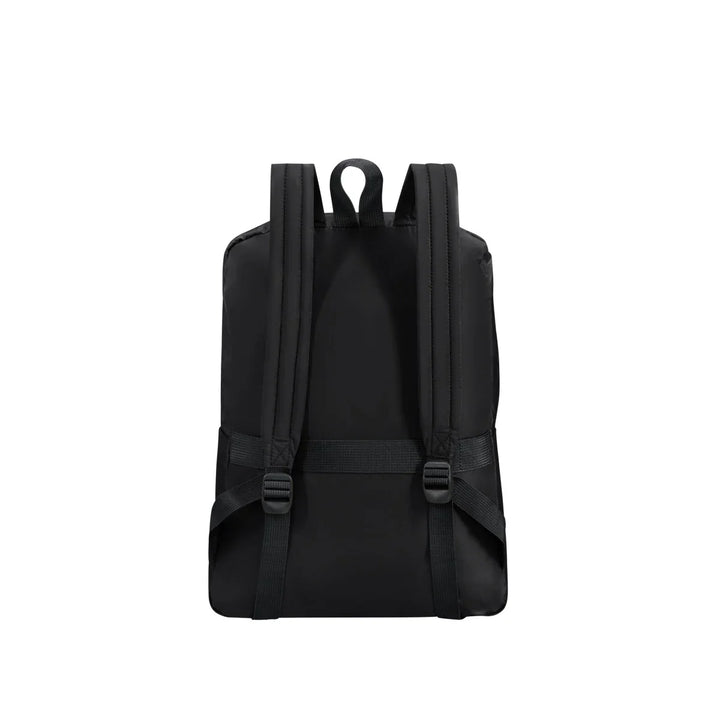 Achterkant van de Samsontie TA revolution opvouwbare rugzak black #kleur_black