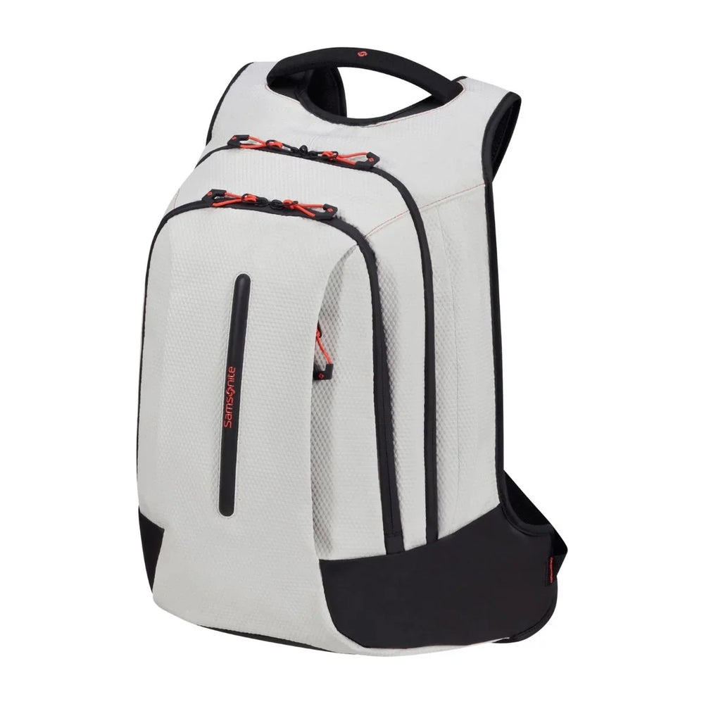 Voorzijde van de Samsonite Ecoidver L Laptop rugzak cloud-white #kleur_cloud-white