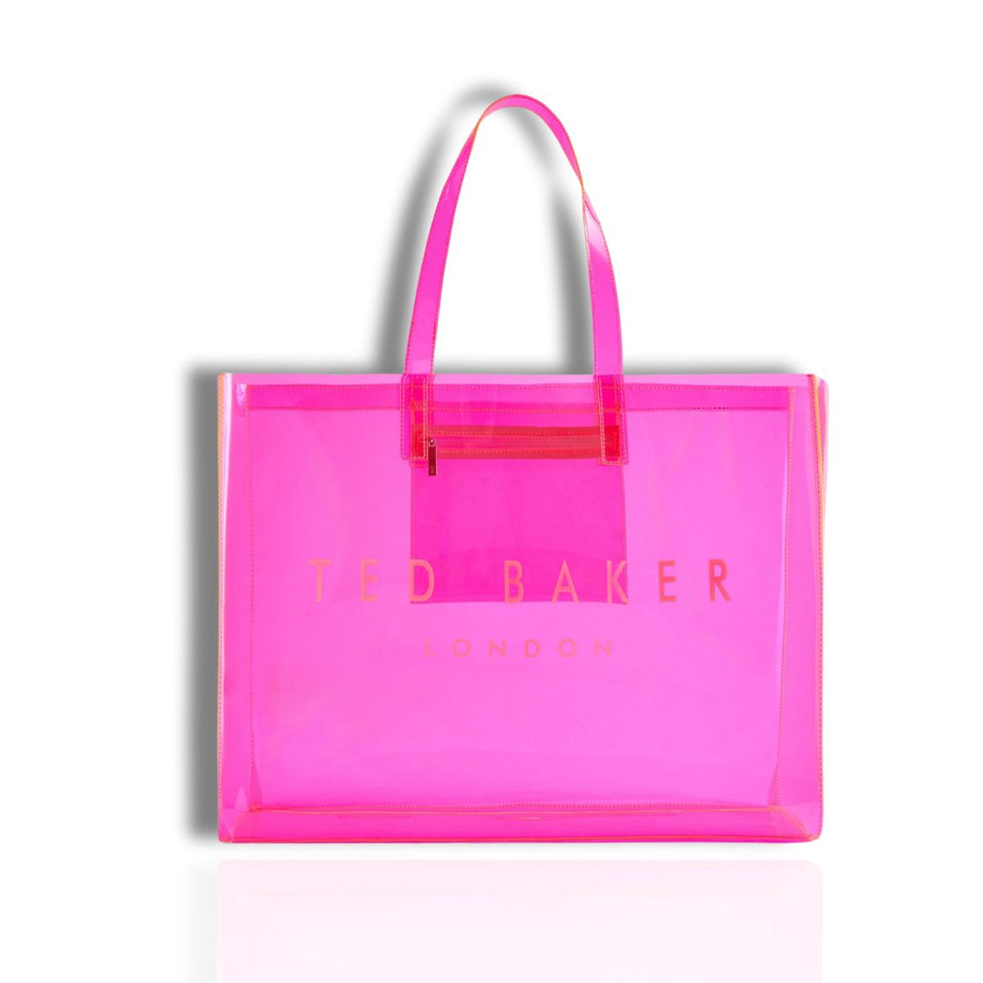 Voorkant Ted Baker Allicon icon shopper XL roze #kleur_roze