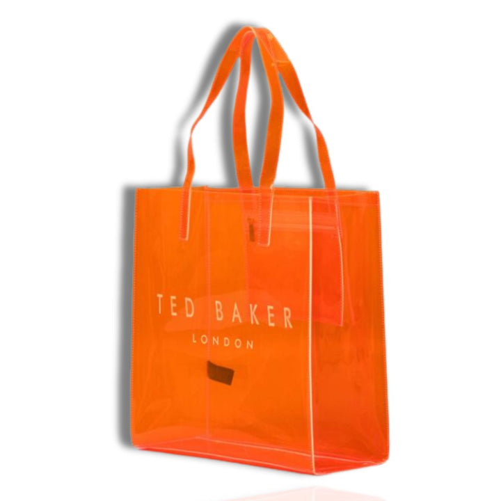Voorzijde Ted Baker Croccon Icon shopper oranje #kleur_oranje