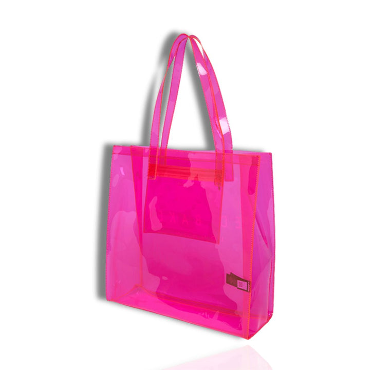 Achterkant Ted Baker Croccon Icon shopper pink #kleur_pink