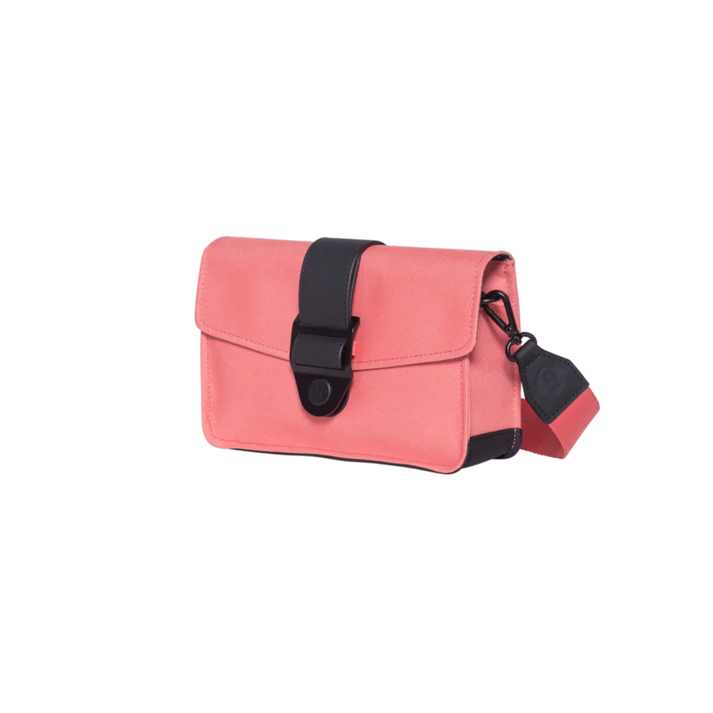 Zijkant Bold Banana Mini Crossover coral #kleur_coral