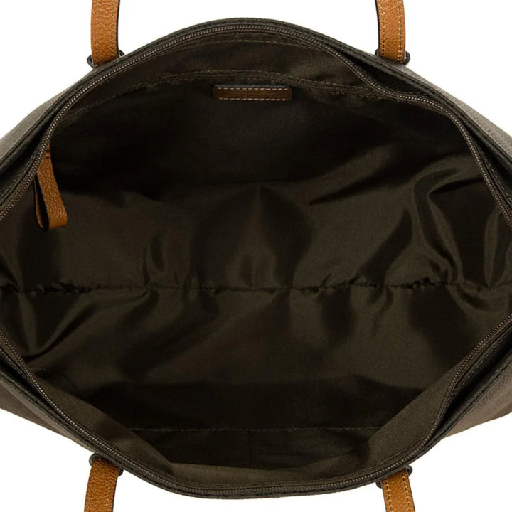 Binnenkant Bric's 05818 life schoudertas olijf #kleur_olijf