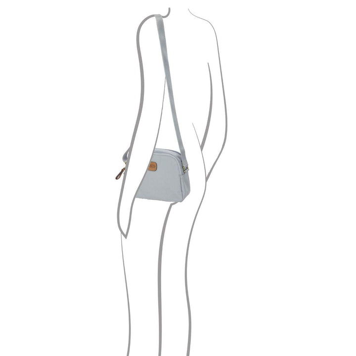 Op model Brics x-bag schoudertas 45085 grijs #kleur_grijs