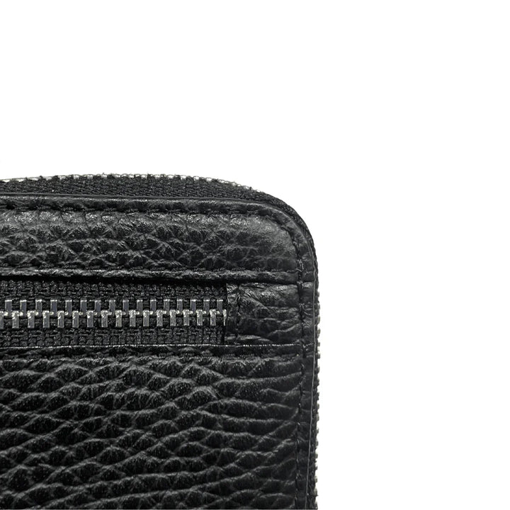 Details van de Gigi Fratelli leren sleutel etui zwart #kleur_zwart