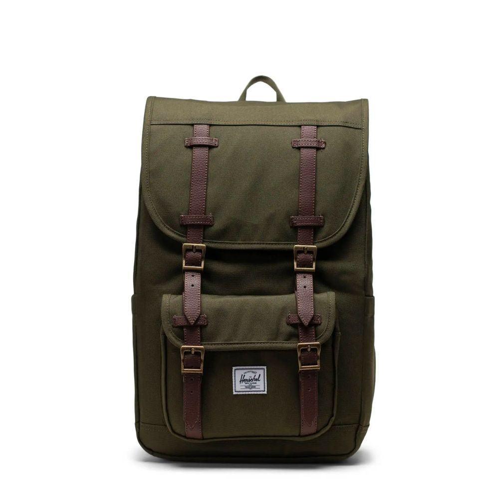 Voorkant Herschel Little America Mid ivy green #kleur_ivy-green