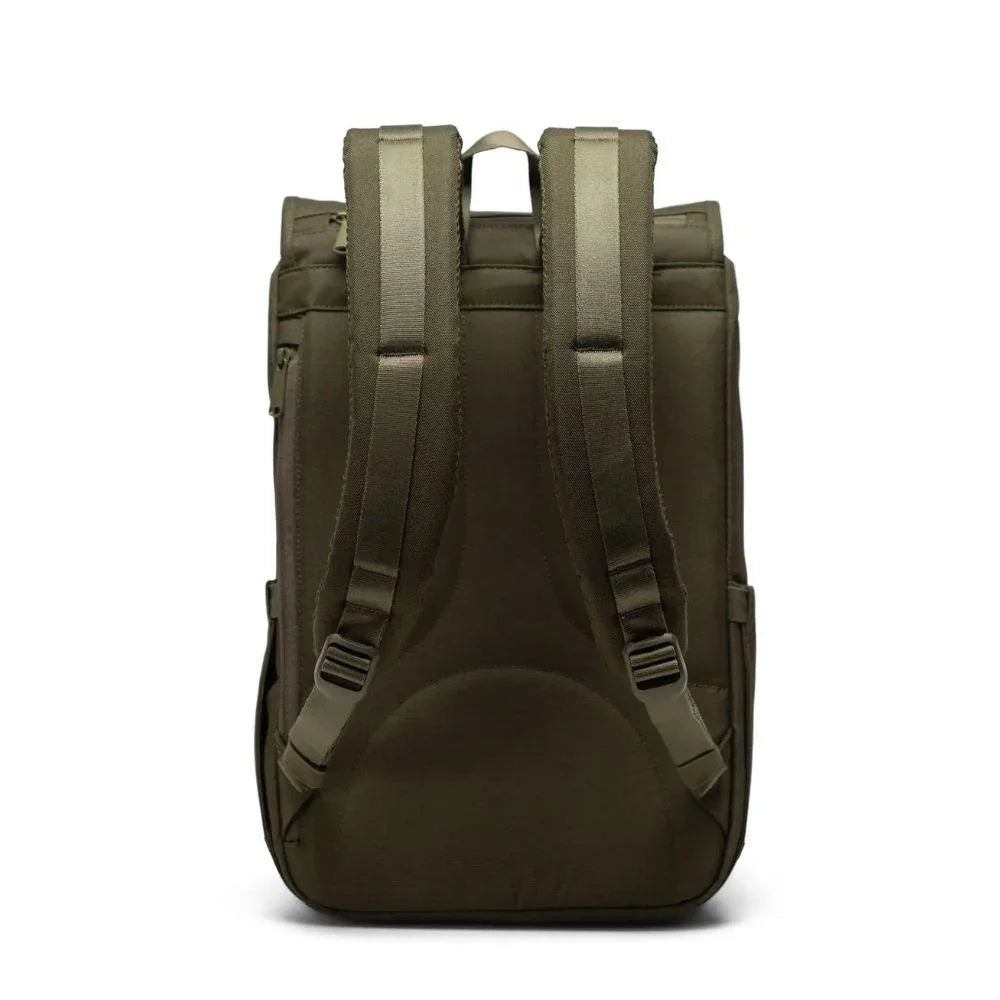 Achterkant Herschel Little America Mid ivy green #kleur_ivy-green