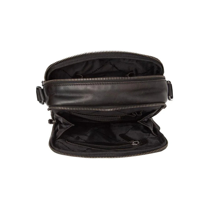 Binnenkant van the Chesterfield Arendal crossbodytas navy #kleur_navy