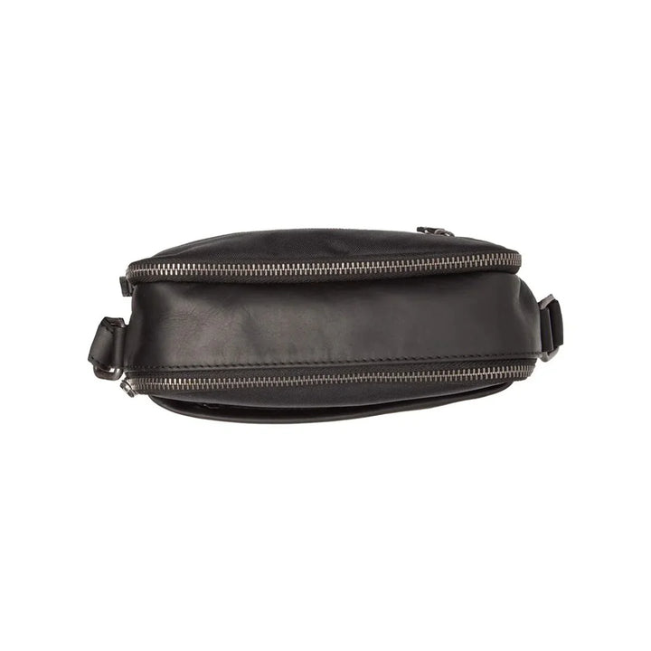 bovenkant van the Chesterfield Arendal crossbodytas zwart #kleur_zwart