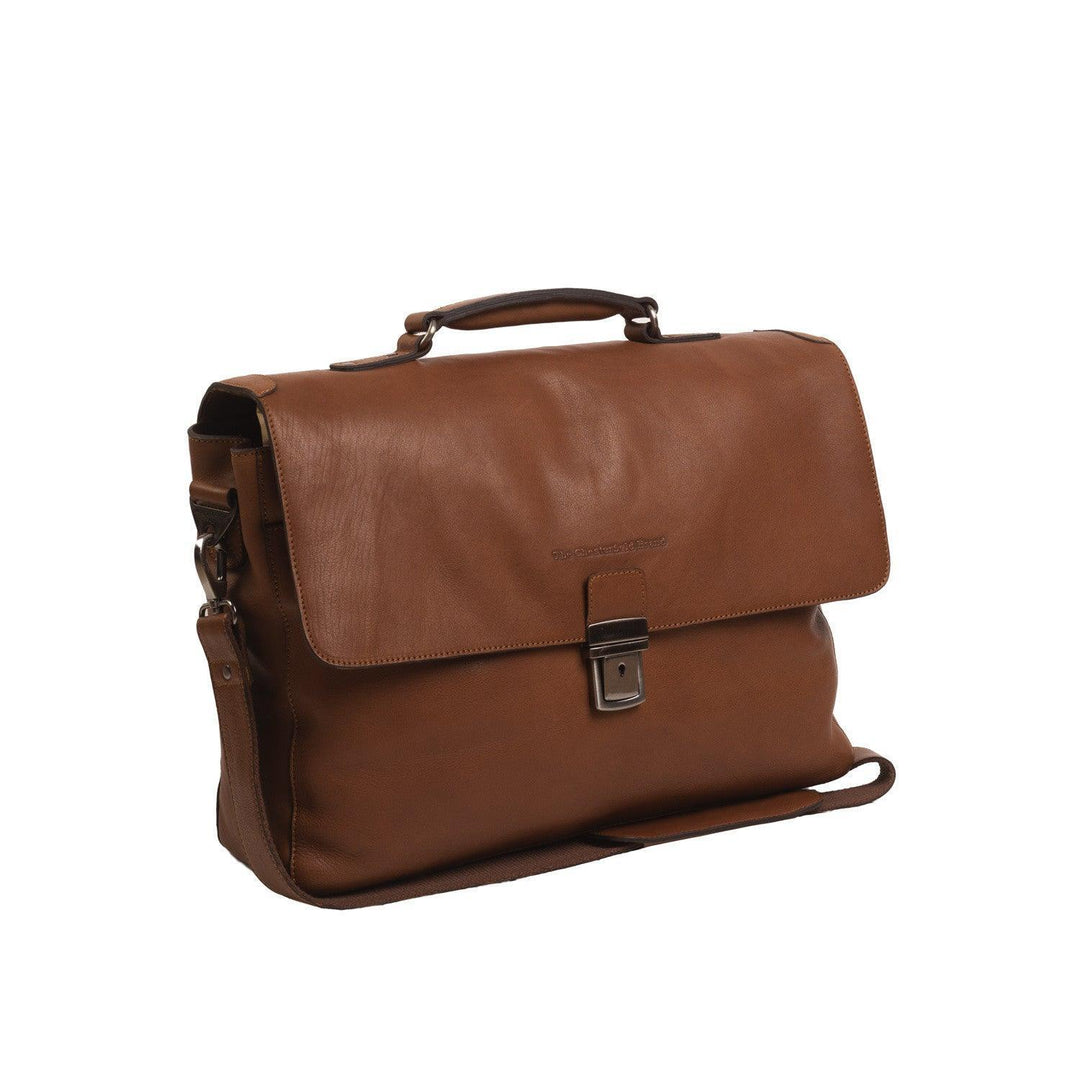 The Chesterfield - Iowa - Leren Laptoptas - Cognac - Gielen Lederwaren