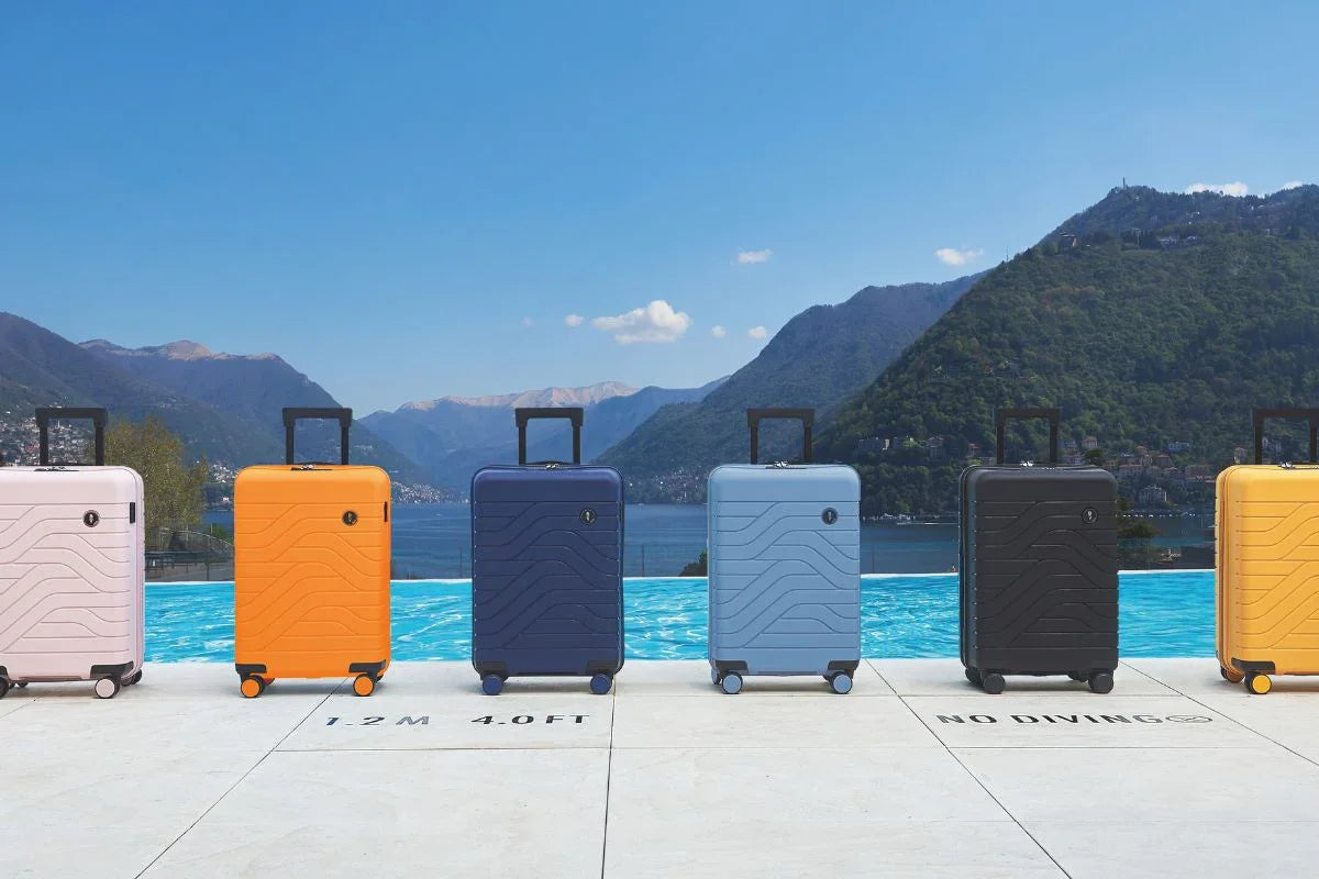 Bric's B|Y koffers op een rij