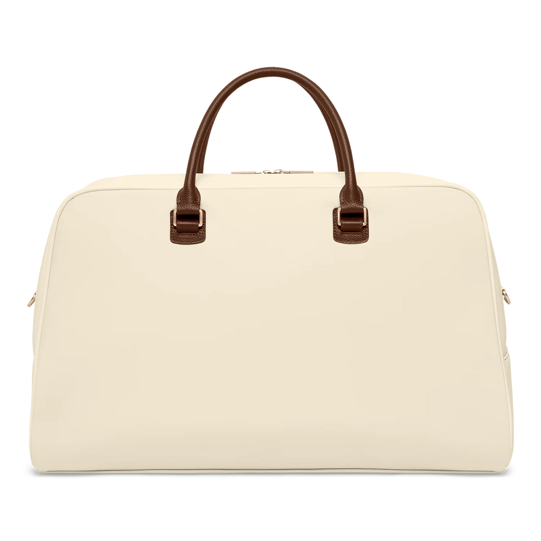 Achterkant van de SUITSUIT Weekender uit de Serenity collectie Wisper-white #kelru_whisper-white