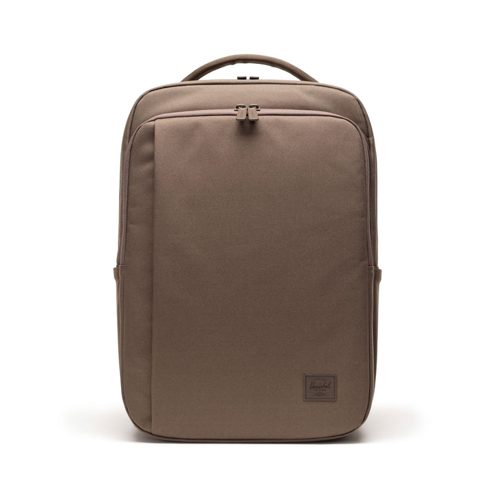 Voorkant Herschel Tech Dailypack #kleur_light-brown