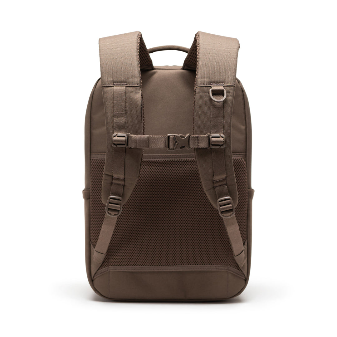 Achterkant Herschel Tech Dailypack #kleur_light-brown