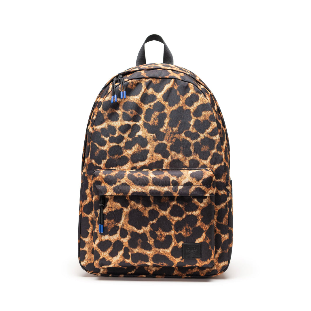 Voorkant Herschel Classic XL laptop rugzak #kleur_leopard