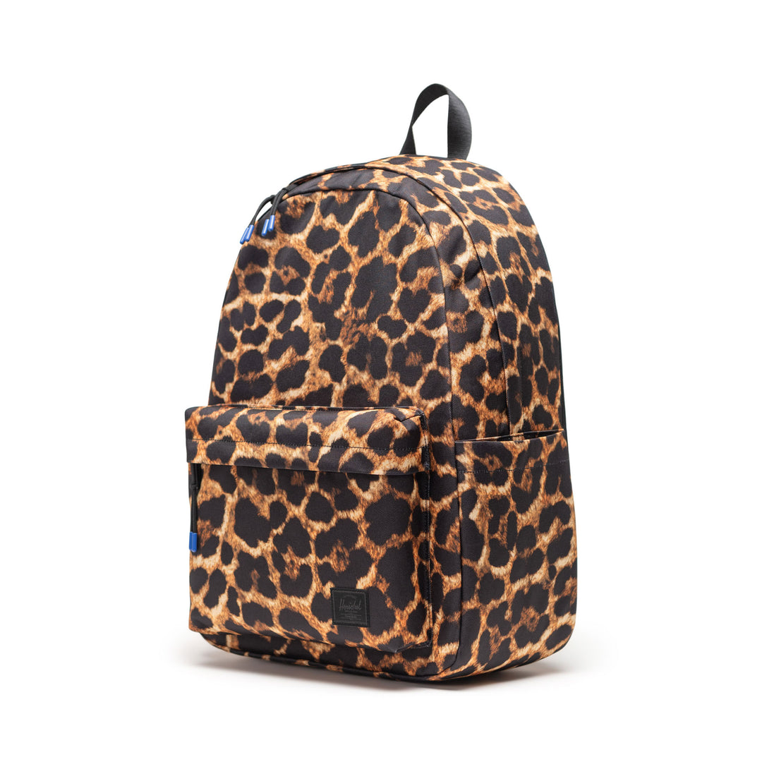 Voorzijde Herschel Classic XL laptop rugzak #kleur_leopard