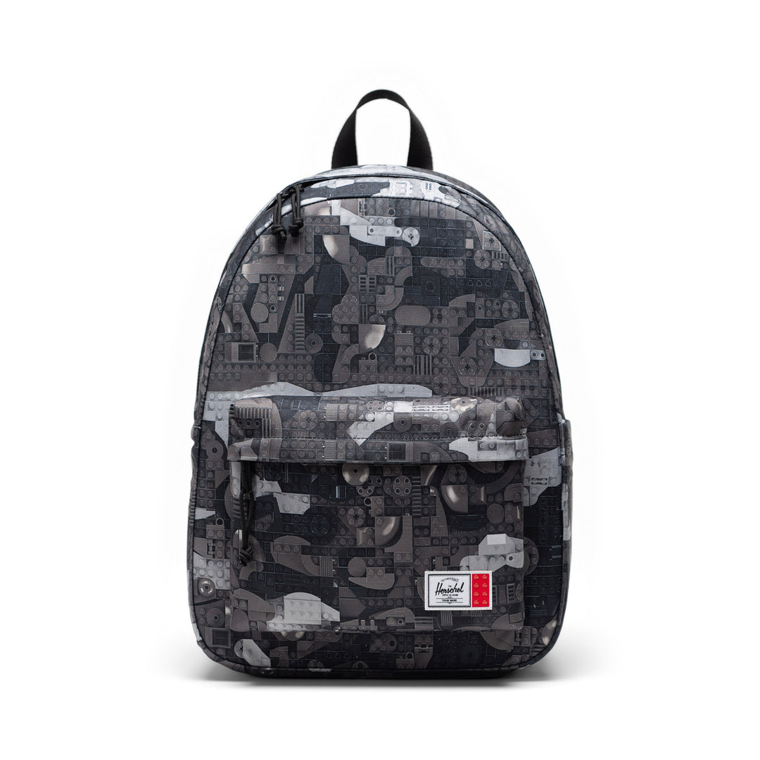 Voorkant Herschel Classic XL #kleur_lego-bricks-black