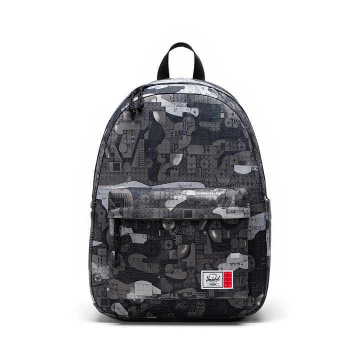 Voorkant Herschel Classic XL #kleur_lego-bricks-black