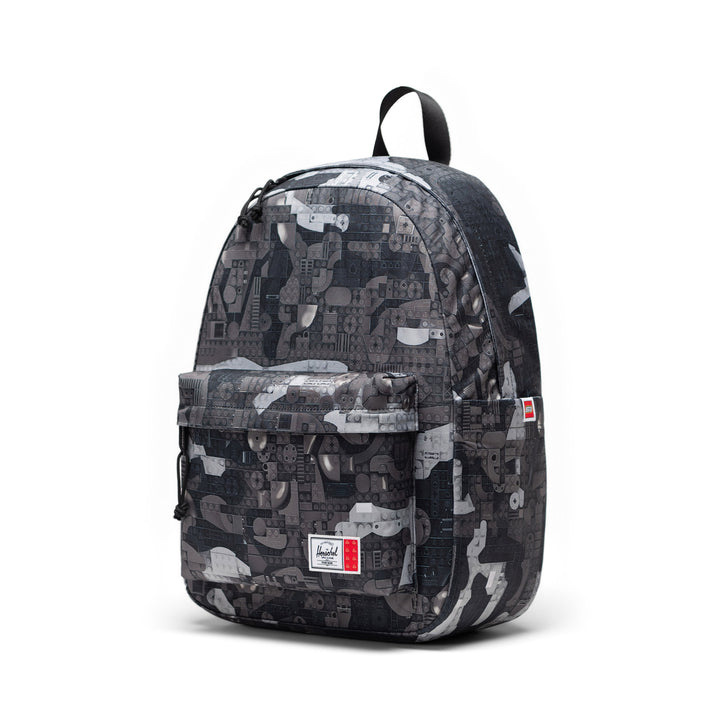 Voorzijde Herschel Classic XL #kleur_lego-bricks-black