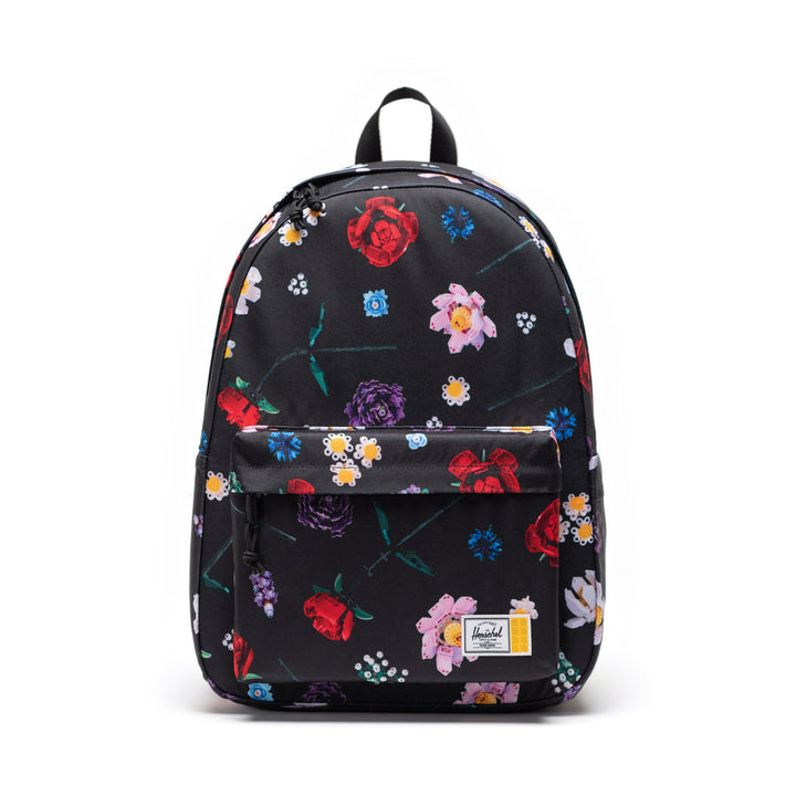 Voorkant Herschel Classic XL #kleur_lego-falling-florals
